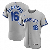 Royals 16 Andrew Benintendi Gray Nike 2022 Alternate Flexbase Jersey Dzhi,baseball caps,new era cap wholesale,wholesale hats